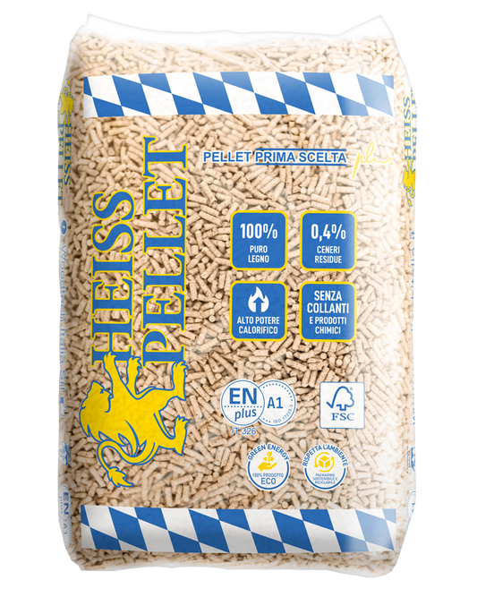 Pellet z drewna iglastego premium 6 mm – świerk i inne iglaste, biomasa na palecie