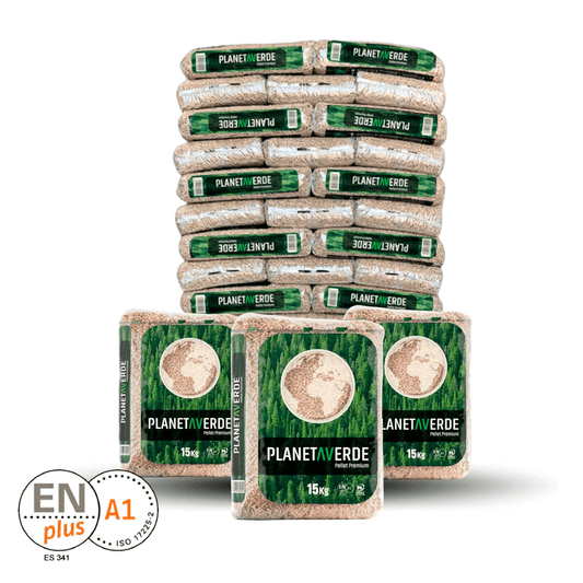 Pellet ENplus A1 / PEFC z darmową dostawą – 77 worków × 15 kg (1155 kg)